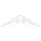 Ekena Millwork Pitch Vienna Architectural Grade PVC Gable Pediment, 72"W x 21"H x 1"P (7/12) GPP072X021X100VIE - alternate 5